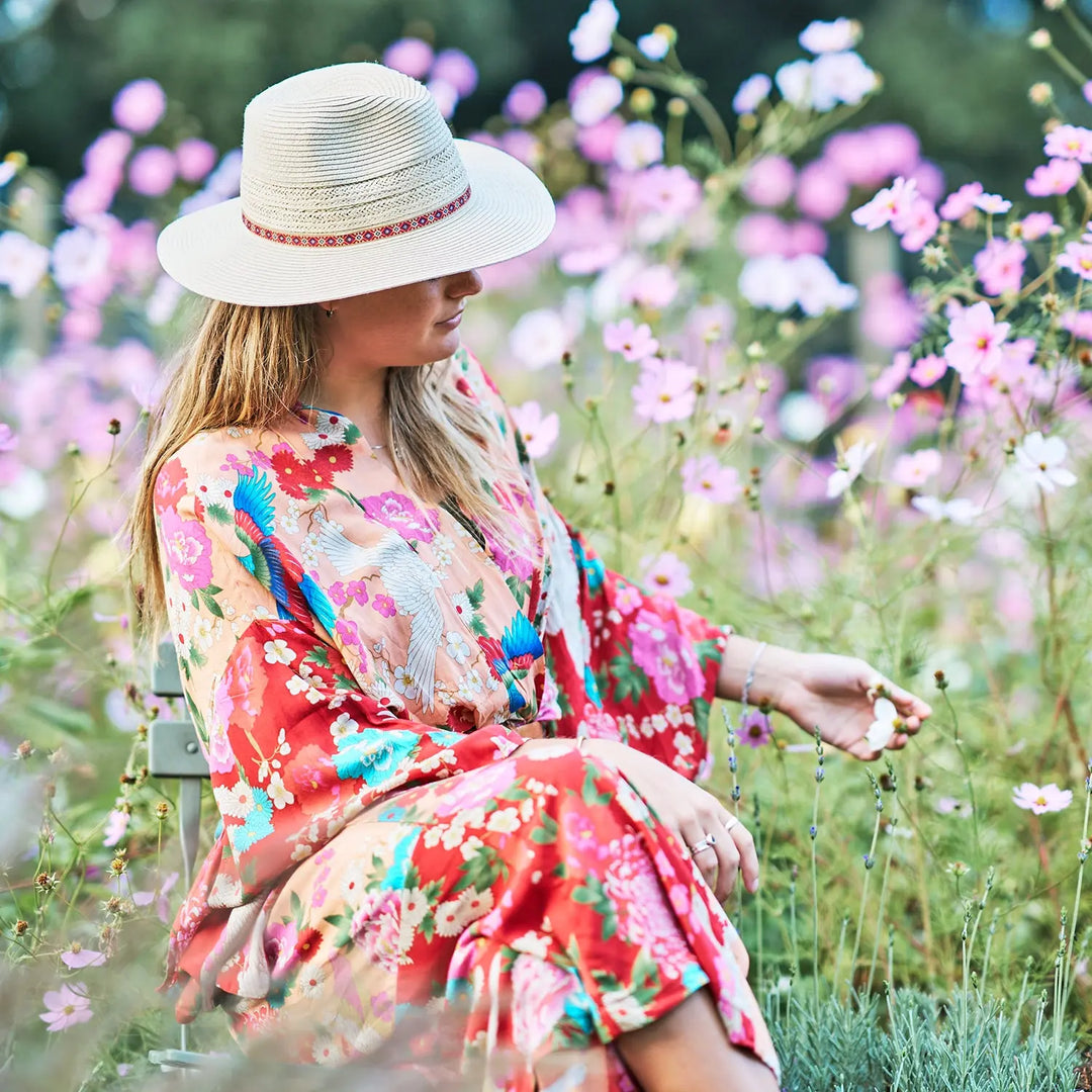 360FIVE Everyday Hat - Chapeau de soleil Azalea Fedora Gardening pour femme