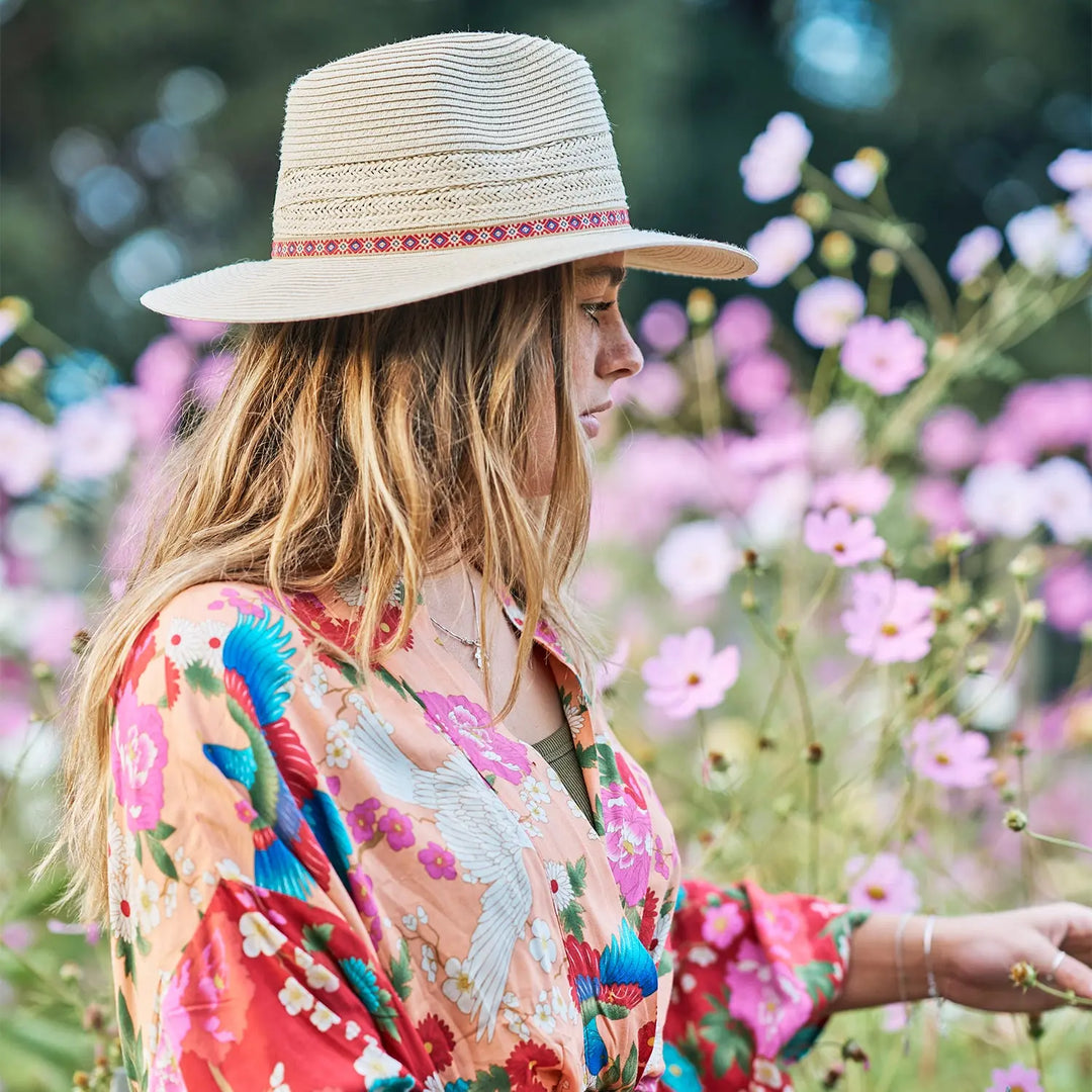 360FIVE Everyday Hat - Chapeau de soleil Azalea Fedora Gardening pour femme