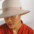 Anna Bucket - Chapeau de soleil beige pour femmes