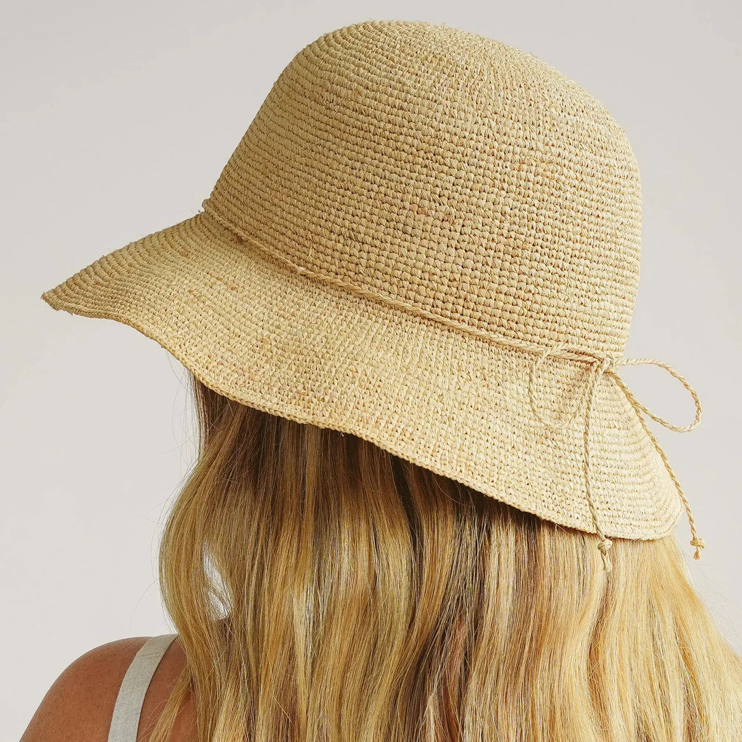 Anti Raffia Raffia Cloche | Chapeau de soleil anti-UV Pour Femme | SUNHATS ...