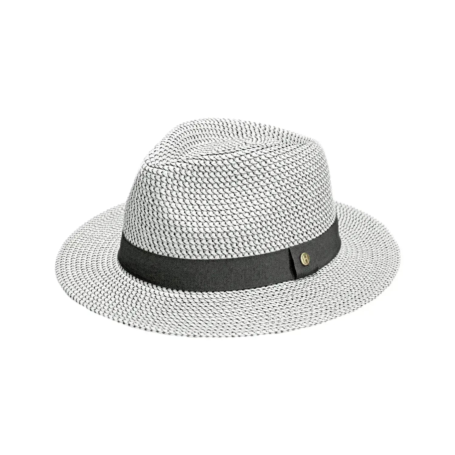 Lionel M-L : 58 Cm / Chapeau de Soleil Blanc/noir
