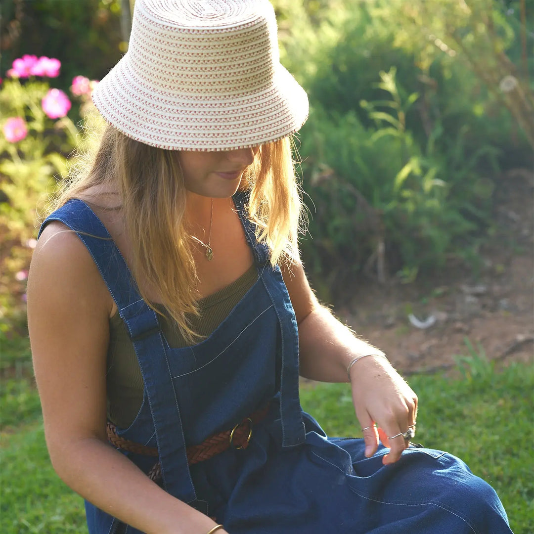 360FIVE Everyday Hat - Chapeau de soleil de jardinage pour femmes Marigold