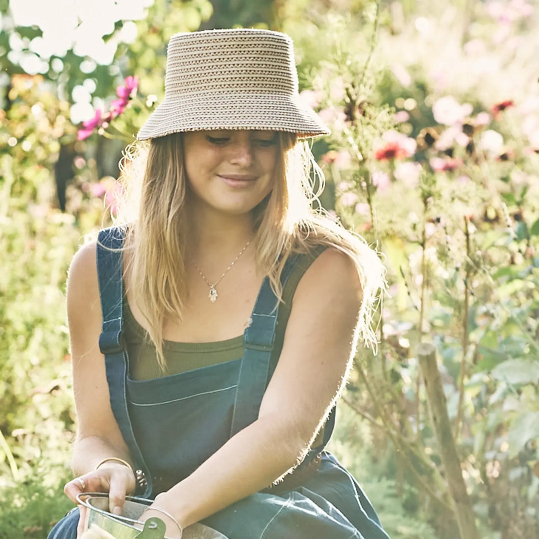 360FIVE Everyday Hat - Chapeau de soleil de jardinage pour femmes Marigold