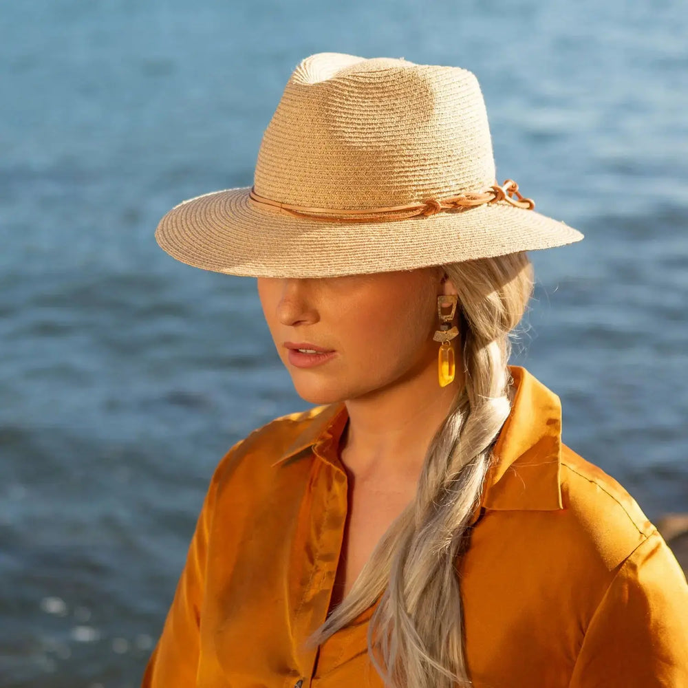 YAMEIZE Chapeau De Seau Avec Cordon UV400 Réglable - Imperméable Wide Brim Pour Femmes Et Hommes, Idéal Été Et Plage