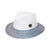 Aston Fedora M-L : 58 Cm / Chapeau de soleil blanc/bleu