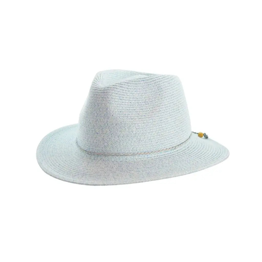 Avoca Fedora M-L : 58 Cm / Chapeau de Soleil Bleu Ciel