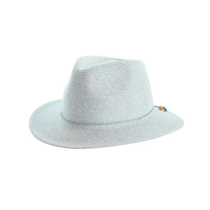 Avoca Fedora M-L : 58 Cm / Chapeau de Soleil Bleu Ciel