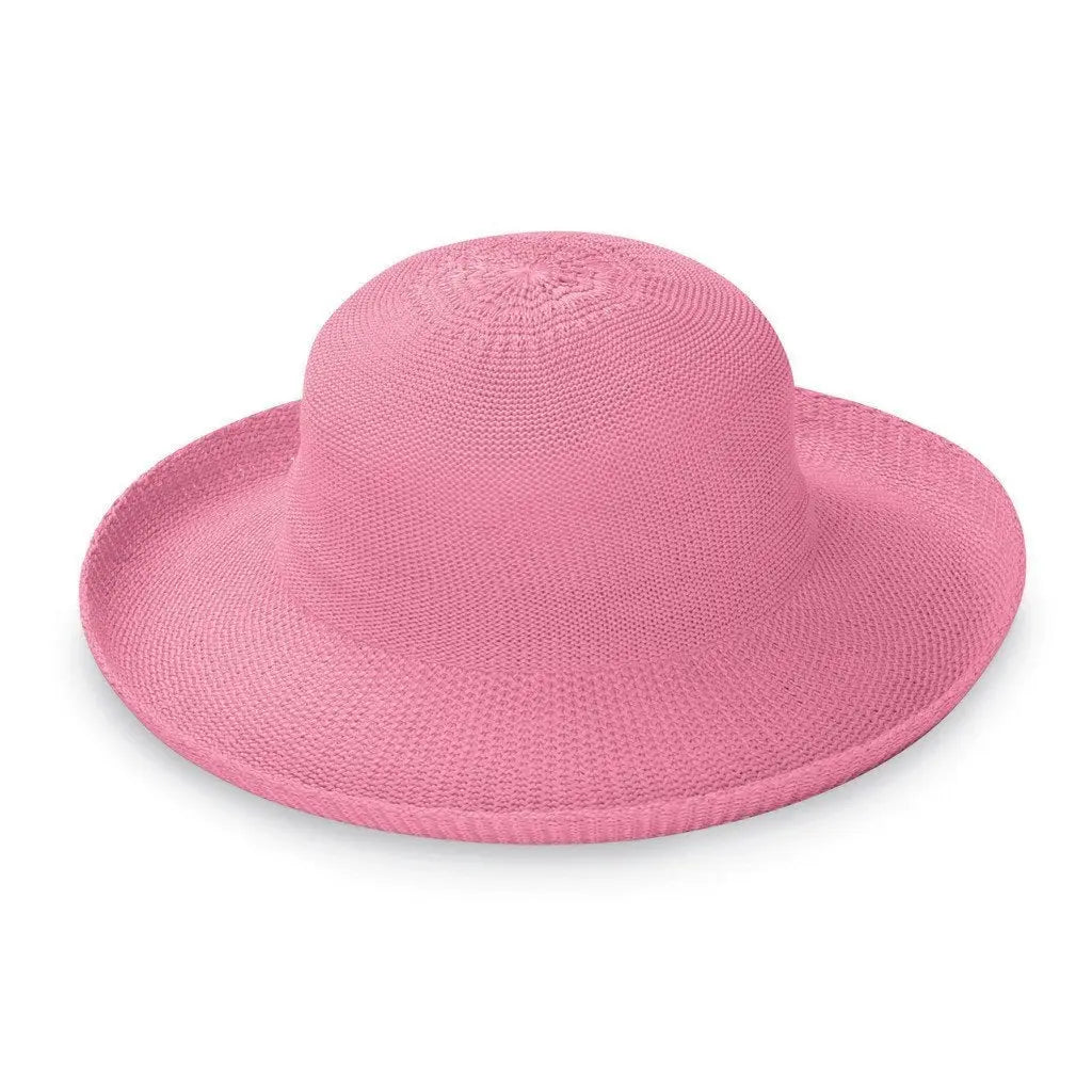 Breton M-L : 58 Cm / Chapeau Soleil Rose Prisme