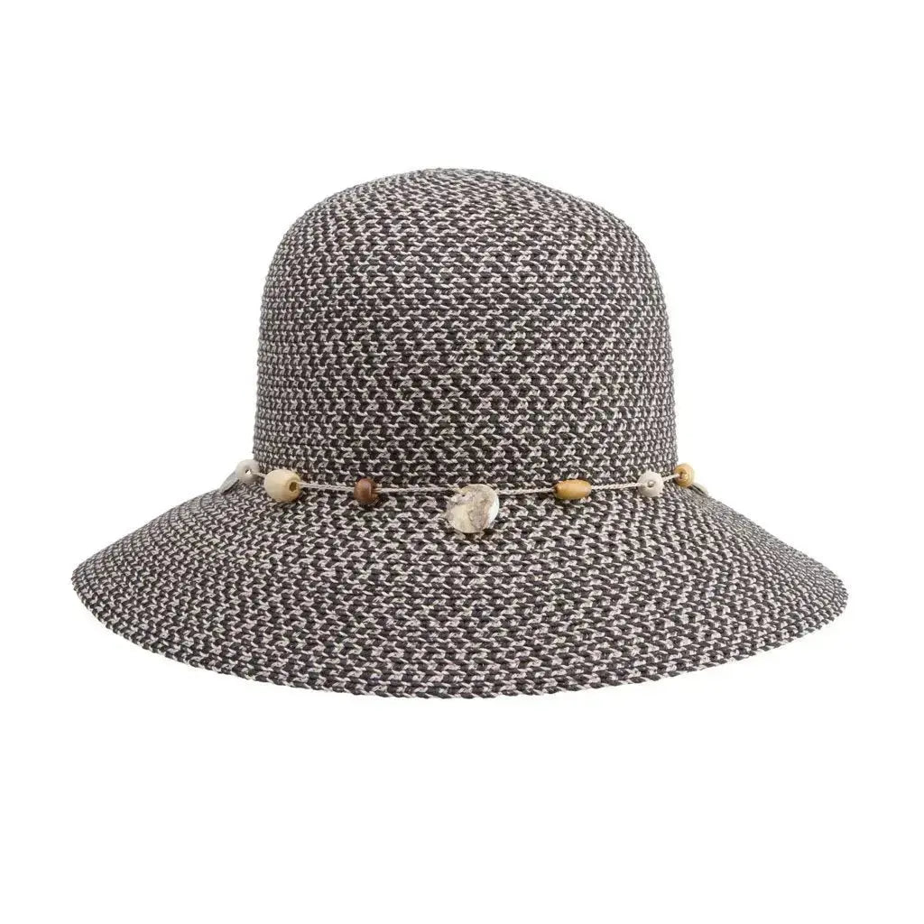 Gatsby M-L : 58 Cm / Chapeau de Soleil Charbon