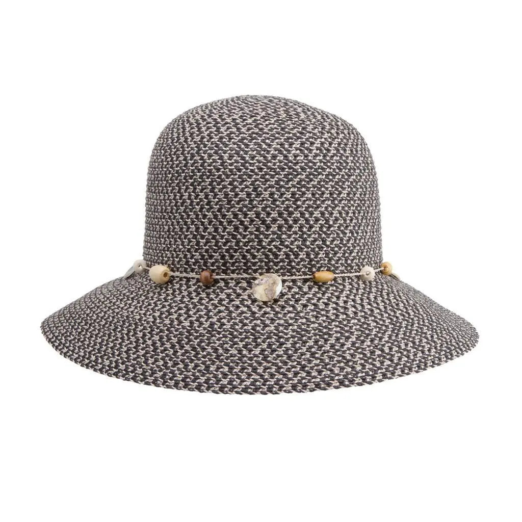 Gatsby M-L : 58 Cm / Chapeau de Soleil Charbon