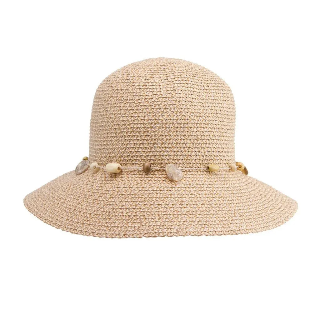 Gatsby M-L : 58 Cm / Chapeau de Soleil Naturel