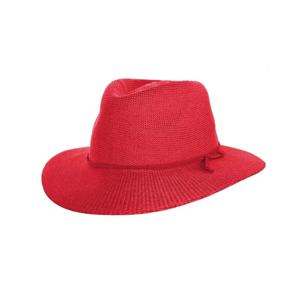 Gilly M-L : 58 Cm / Chapeau de Soleil Rouge Vif