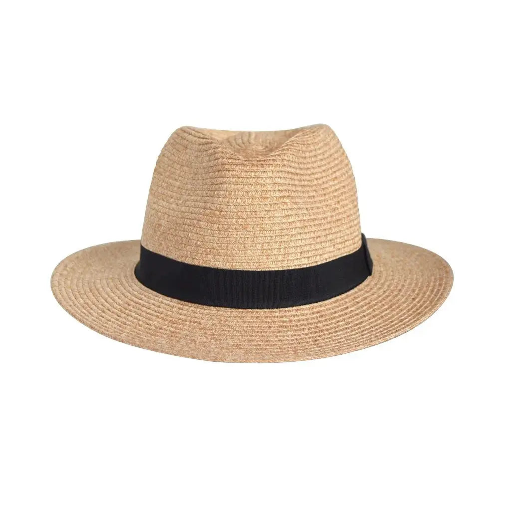 Pana-Mate Fedora M-L : 58 Cm / Chapeau de Soleil Naturel