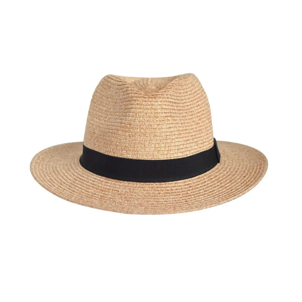 Pana-Mate Fedora M-L : 58 Cm / Chapeau de Soleil Naturel