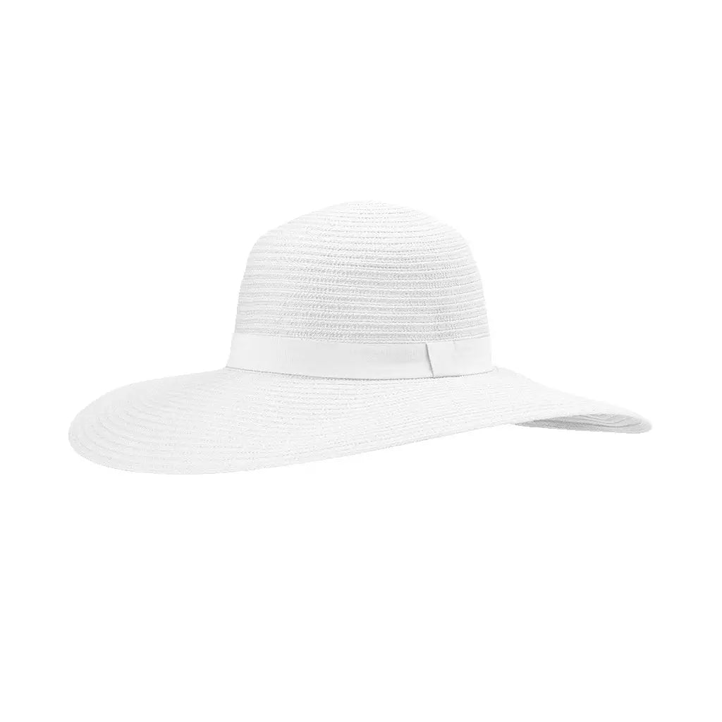 Rosie M-L : 58 Cm / Chapeau de Soleil Blanc
