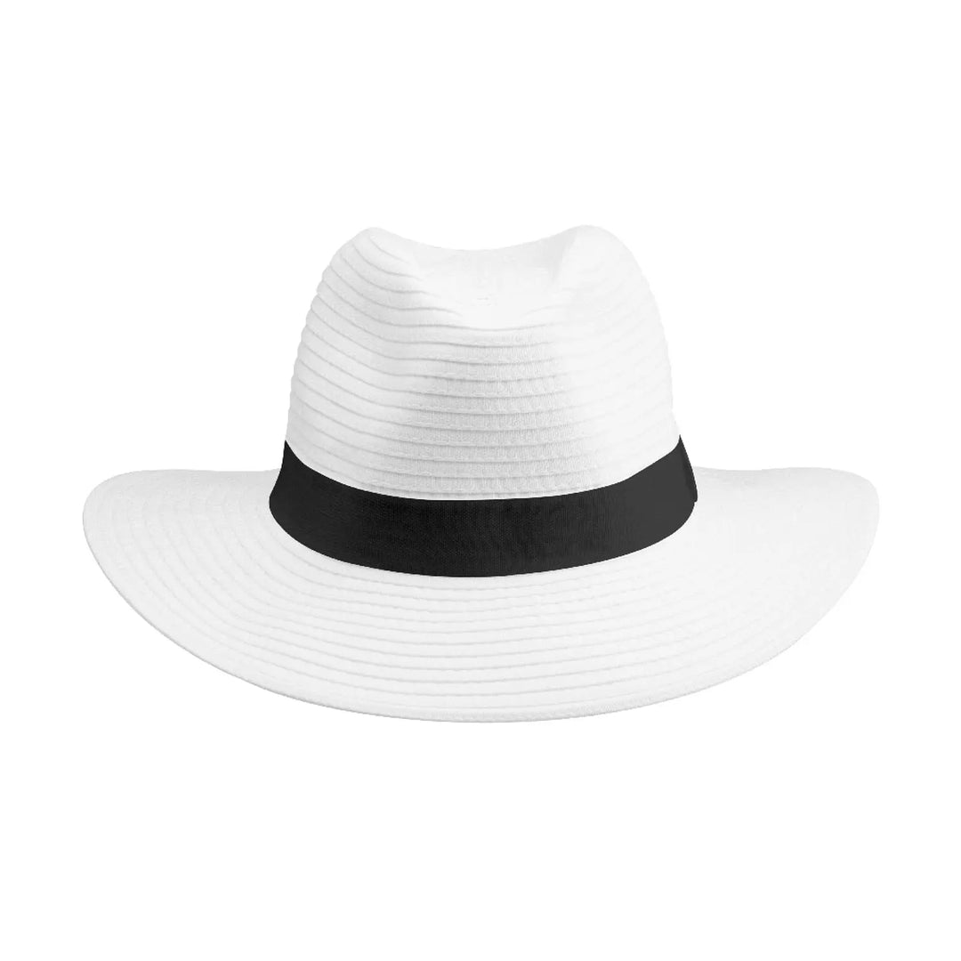 House of Ord Safari Fedora Blanc/Noir